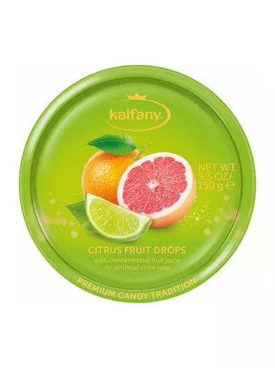 KALFANY CITRUS FRUIT DROPS 150G