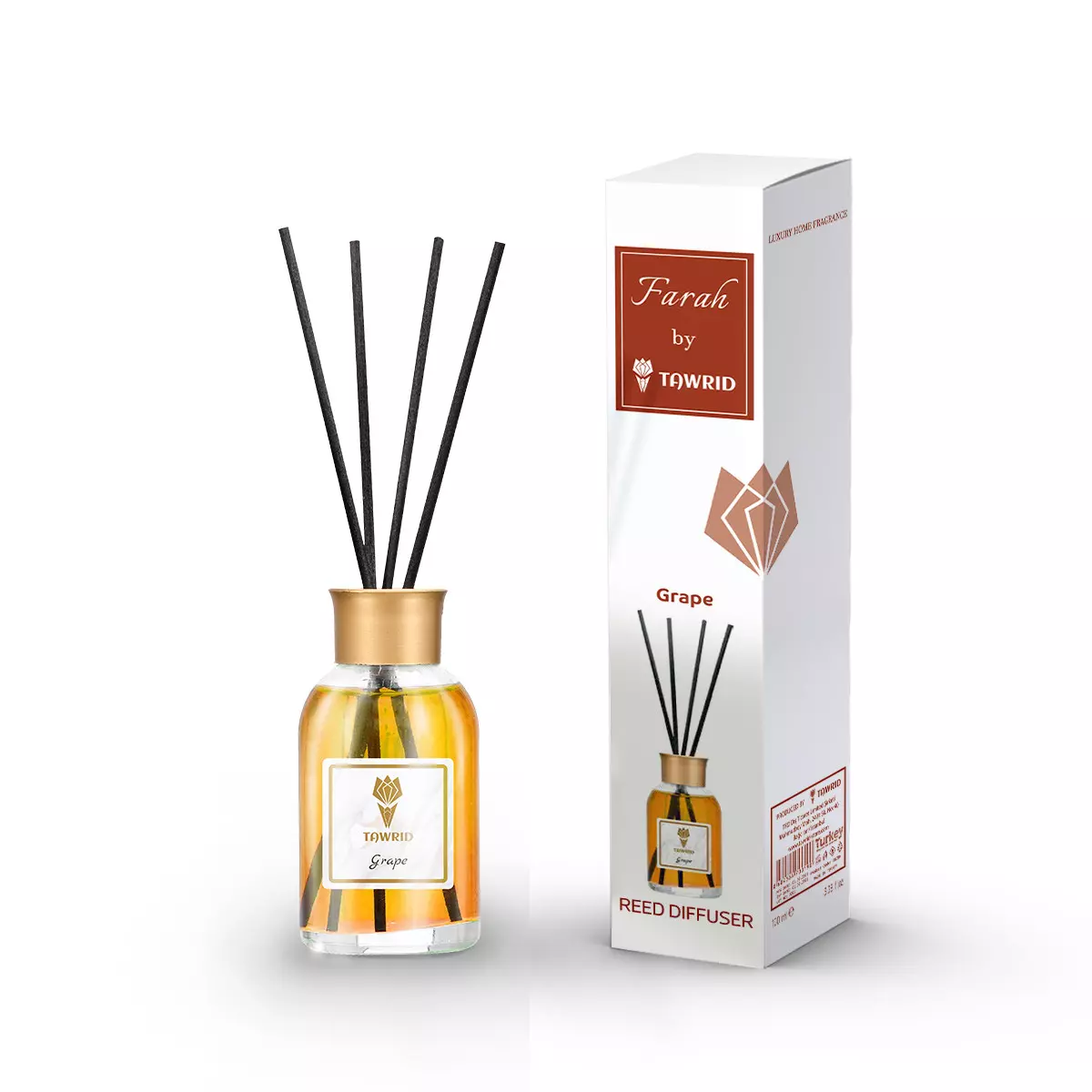 TAWRID REED DIFFUSER GRAPE 100ML