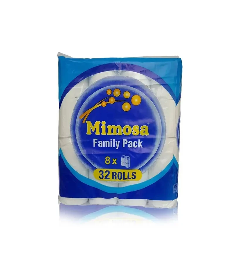 MIMOSA FAMILY PACK TOILET TISSUES*8 32 ROLLS