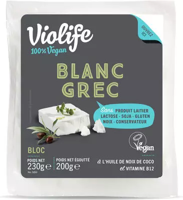 VIOLIFE GREEK WHITE 200G VEGAN  