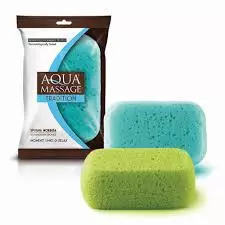 AQUA MASSAGE RECTANGLE BATH SPONGE