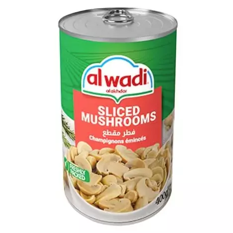 الوادي الاخضر فطر مقطع 400غ  
