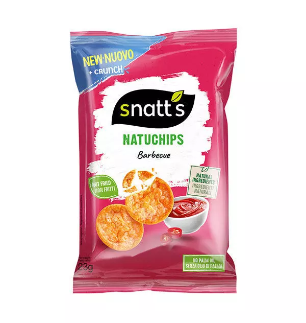 SNATTS NATUCHIPS BARBECUE 23G 