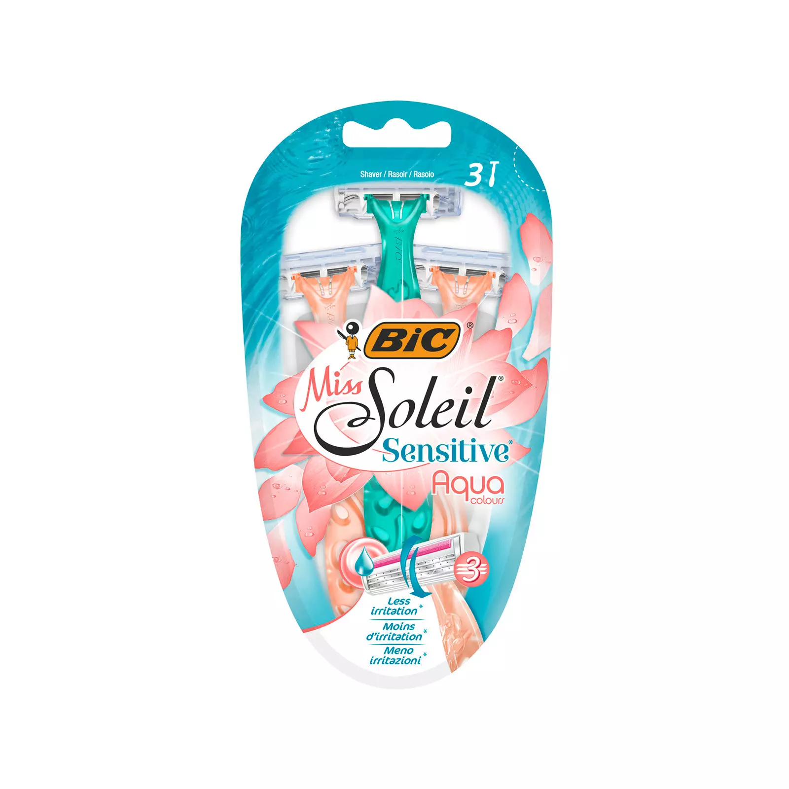 BIC MISS SOLEIL SENSETIVE AQUA *3