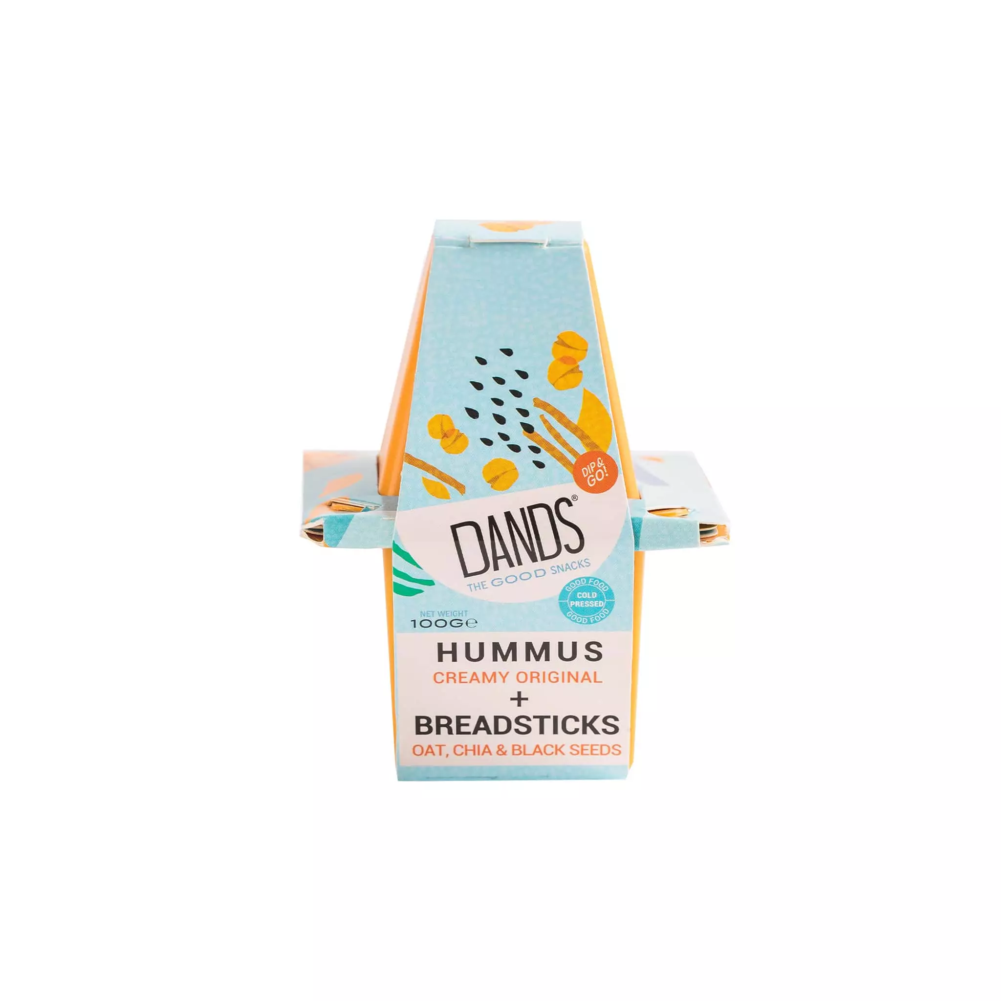 DANDS LEBANESE HUMMUS & BREAD STICKS 110 G