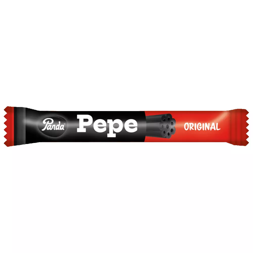 PANDA BARS PEPE LICORICE 32G  