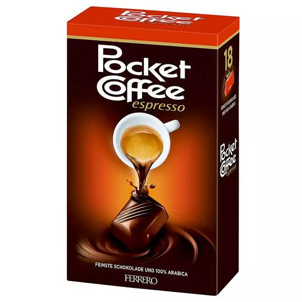 POCKET COFFEE ESPRESSO 225G 