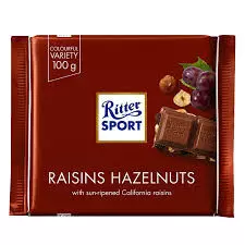 RITTER SPORT NS HAZ 100G