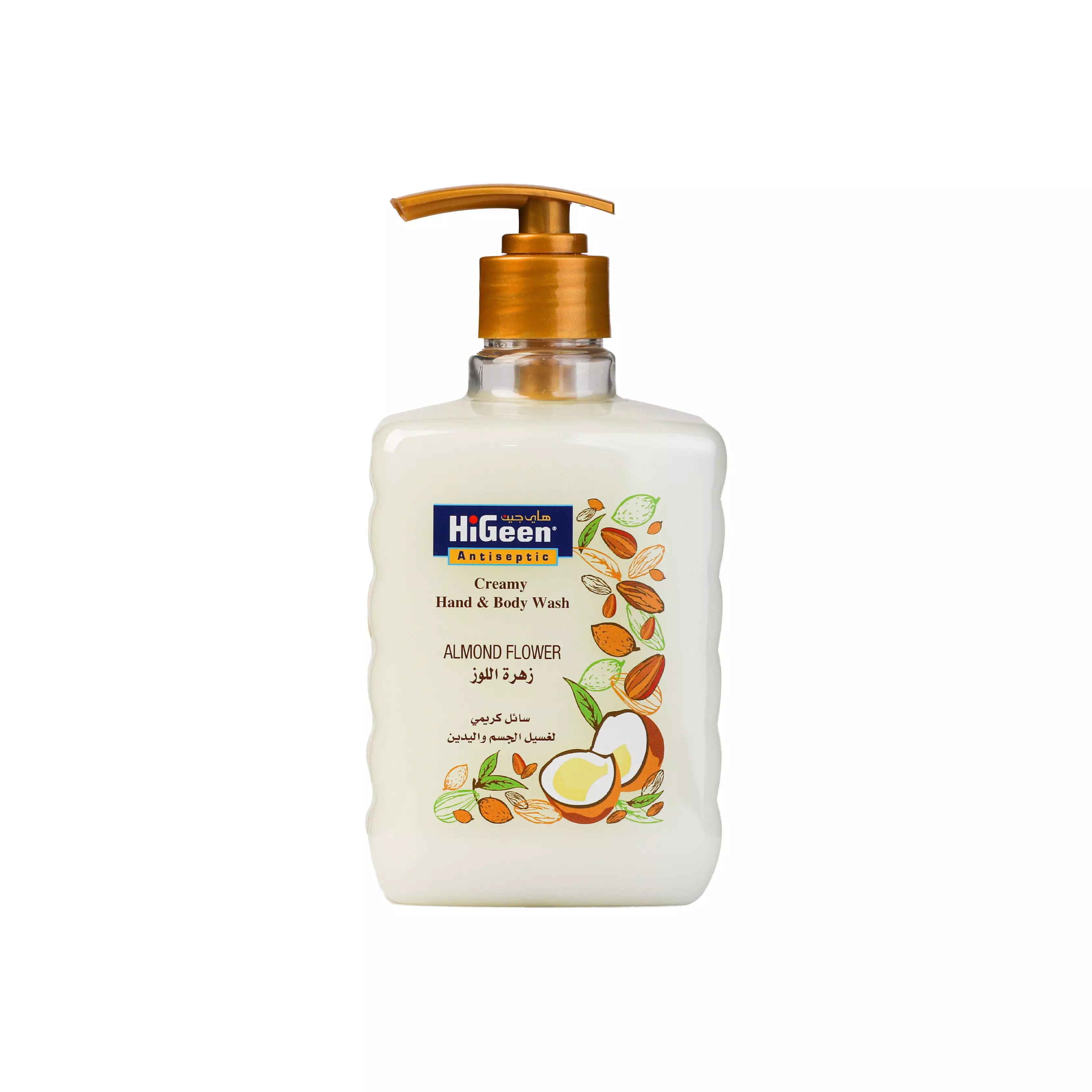 HIGEEN HAND & BODY WASH ALMOND FLOWER 500 ML