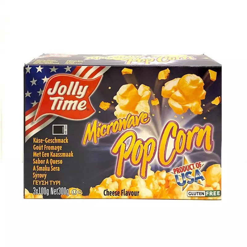 JOLLY TIME MICROWAVE POP CORN 300G CHEESE