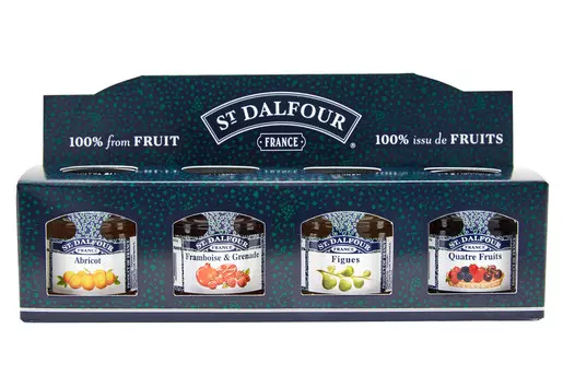 ST DALFOUR PORTION JAM MIX 26G *4
