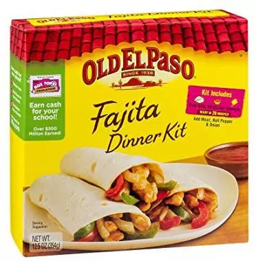 OLD EL PASO DINNER KIT FAJITA 354 G