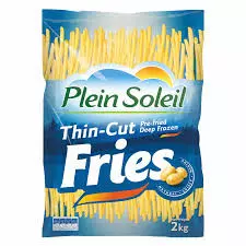 PLEIN SOLEIL FRENSH FRIES-THIN CUT 2KG