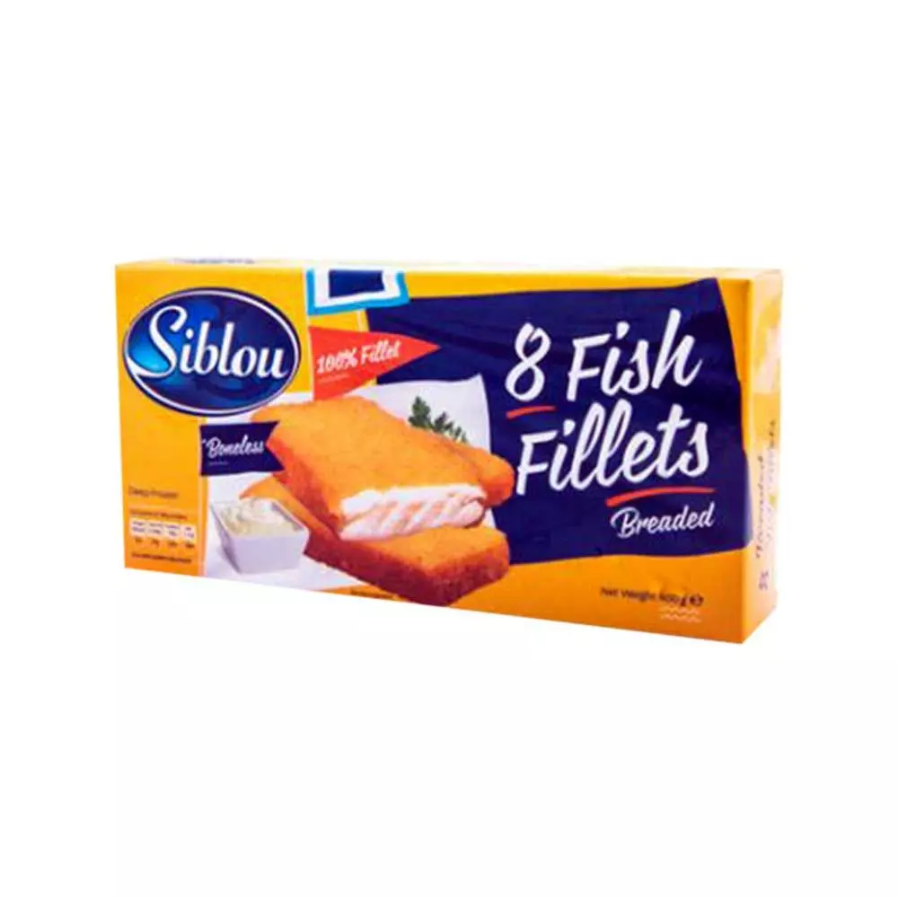 SIBLUE BREADED FISH FILLET 400G 