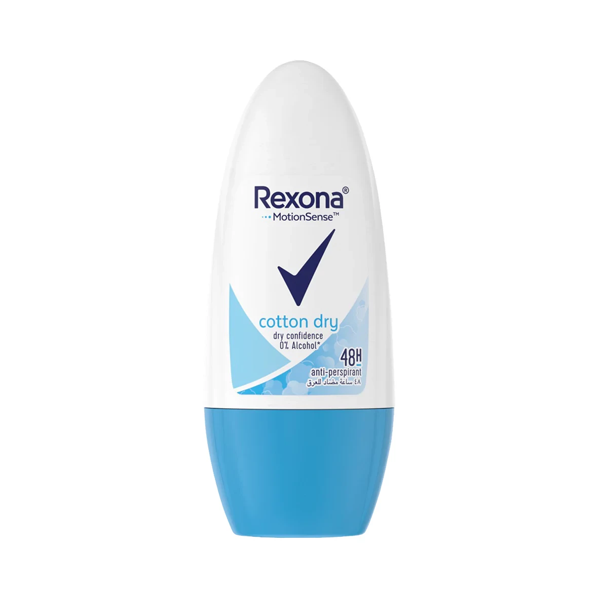 REXONA ROLL ON COTTON DRY ALGODON 50ML