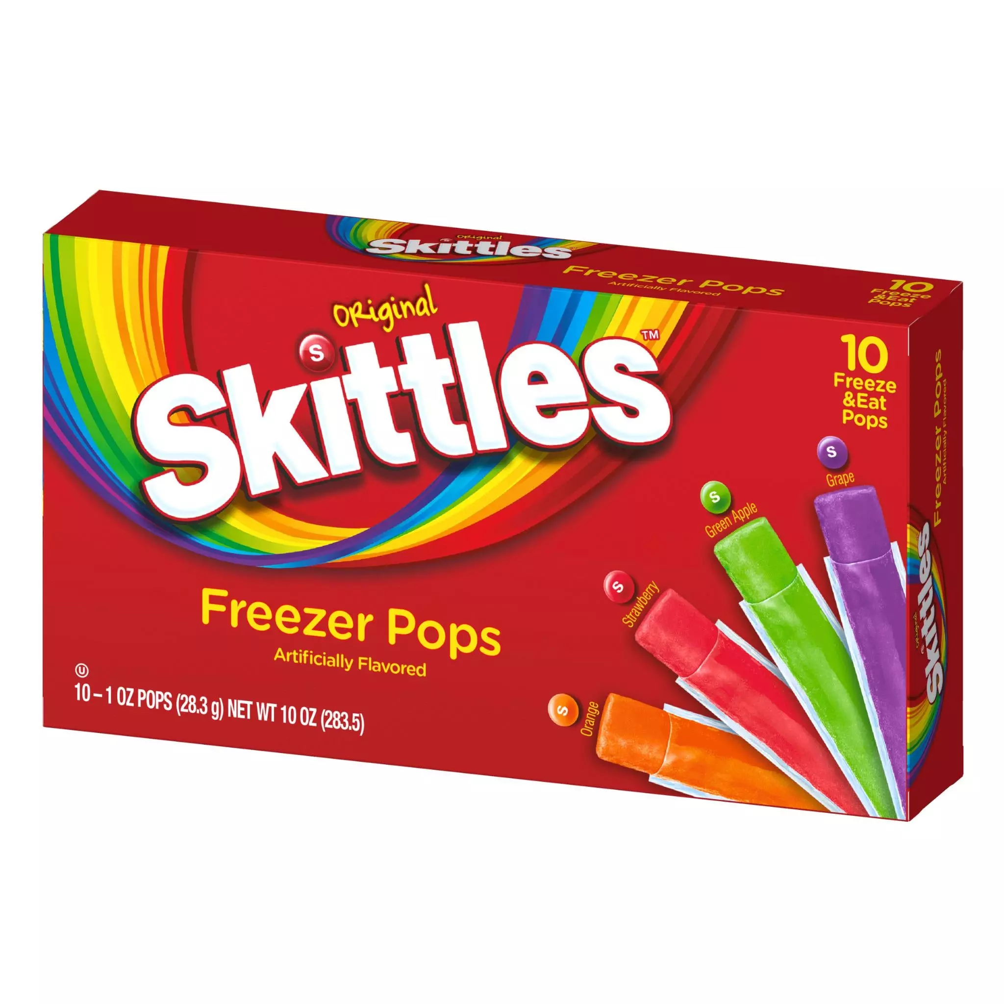 FREEZER POPS SKITTLES 283.5G 
