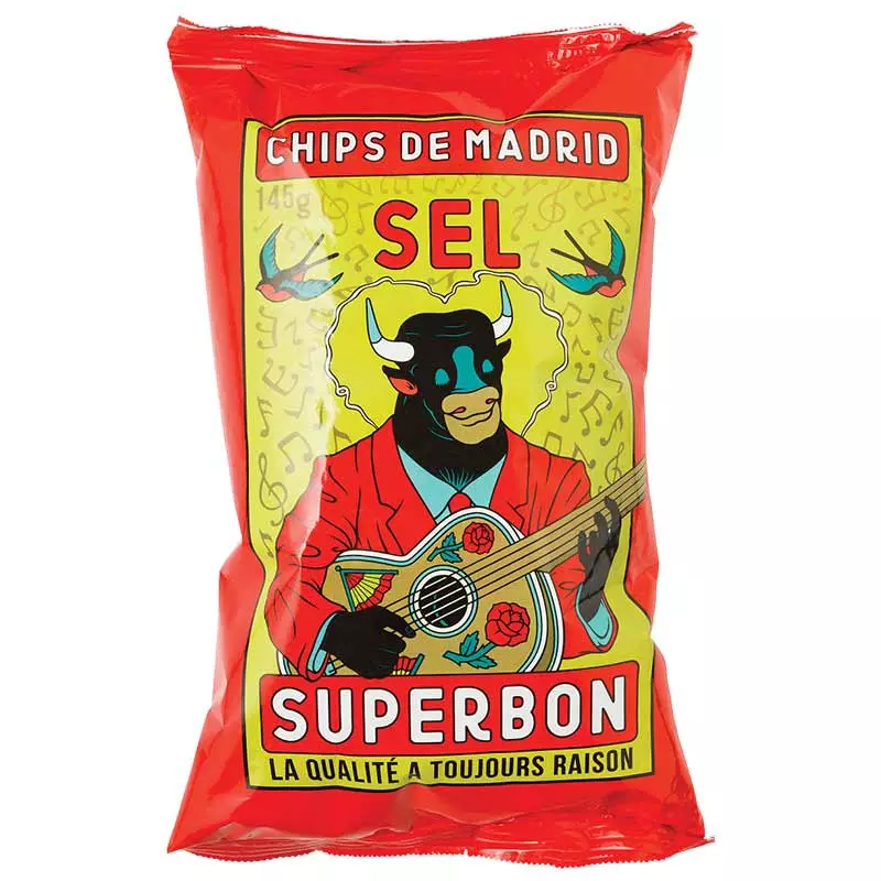 SUPERBON SALT CHIPS 135 G