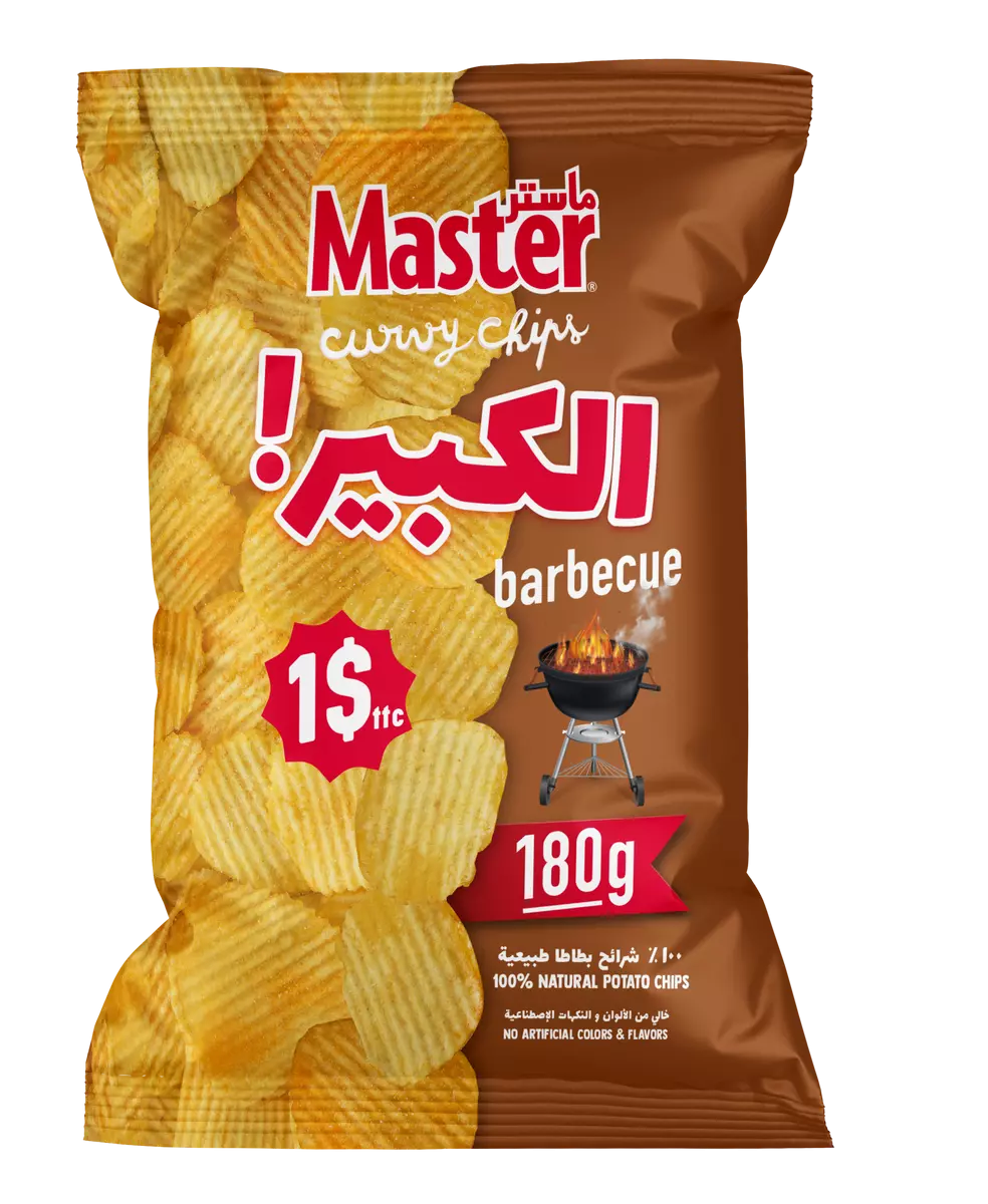 ماستر بطاطا باربكيو 180غ 