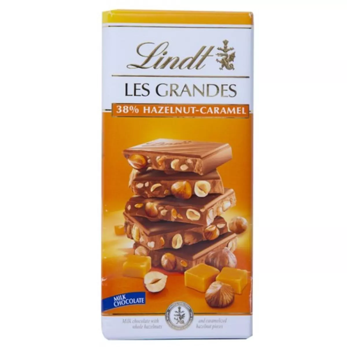 LINDT GRAND HAZELNUT CARAMEL 150G  