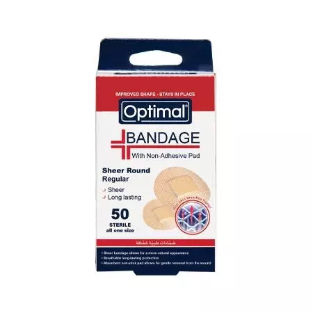 OPTIMAL BANDAGE SHEER ROUND *50