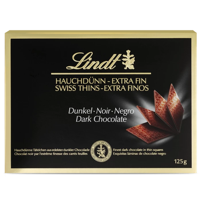 LINDT DARK CHOCOLATE 125G  