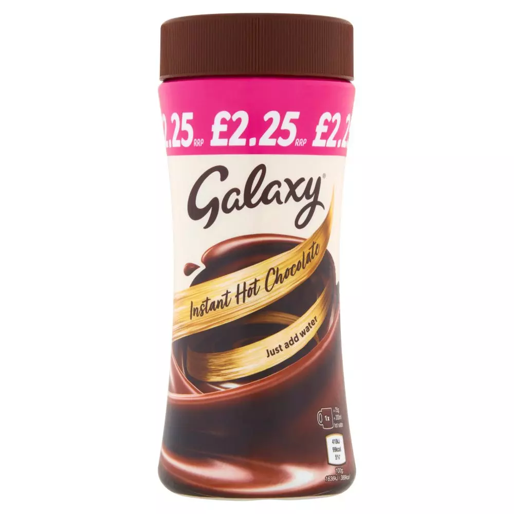 GALAXY INSTANT HOT CHOCOLATE 250G 