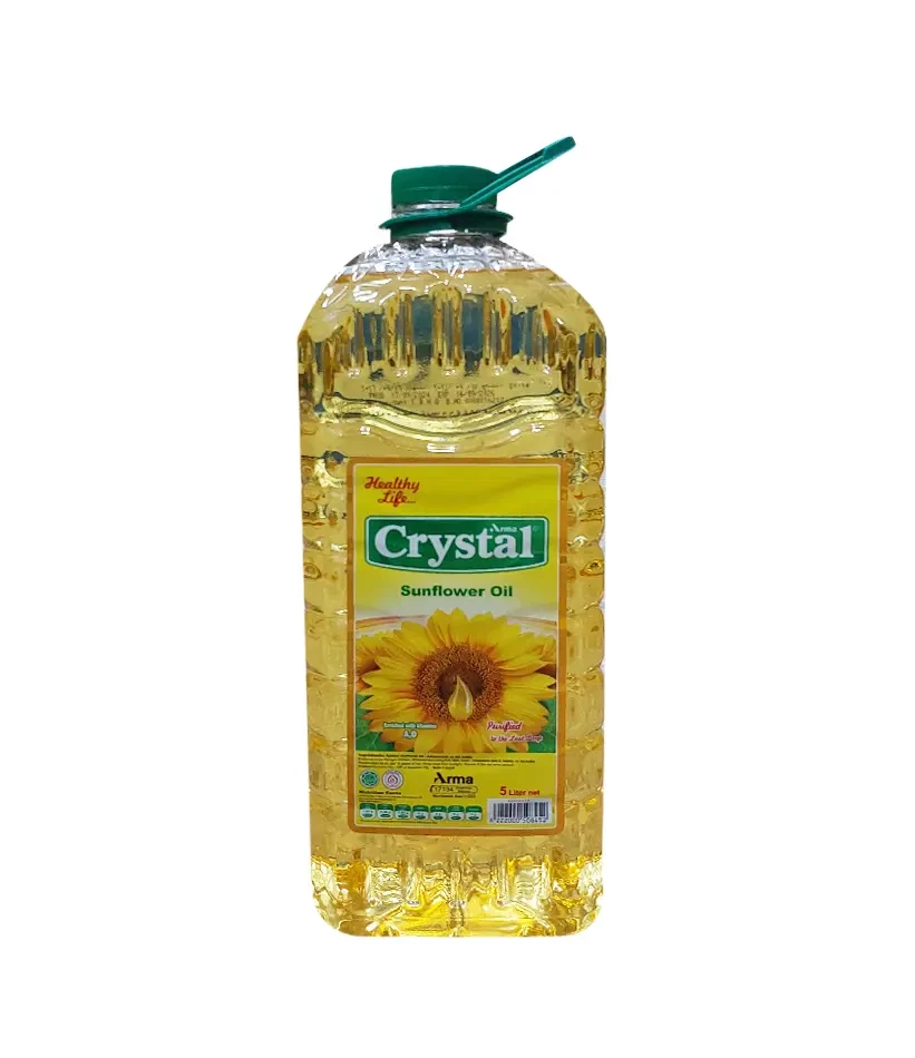 CRYSTAL SUNFLOWER COOKING OIL 5 L