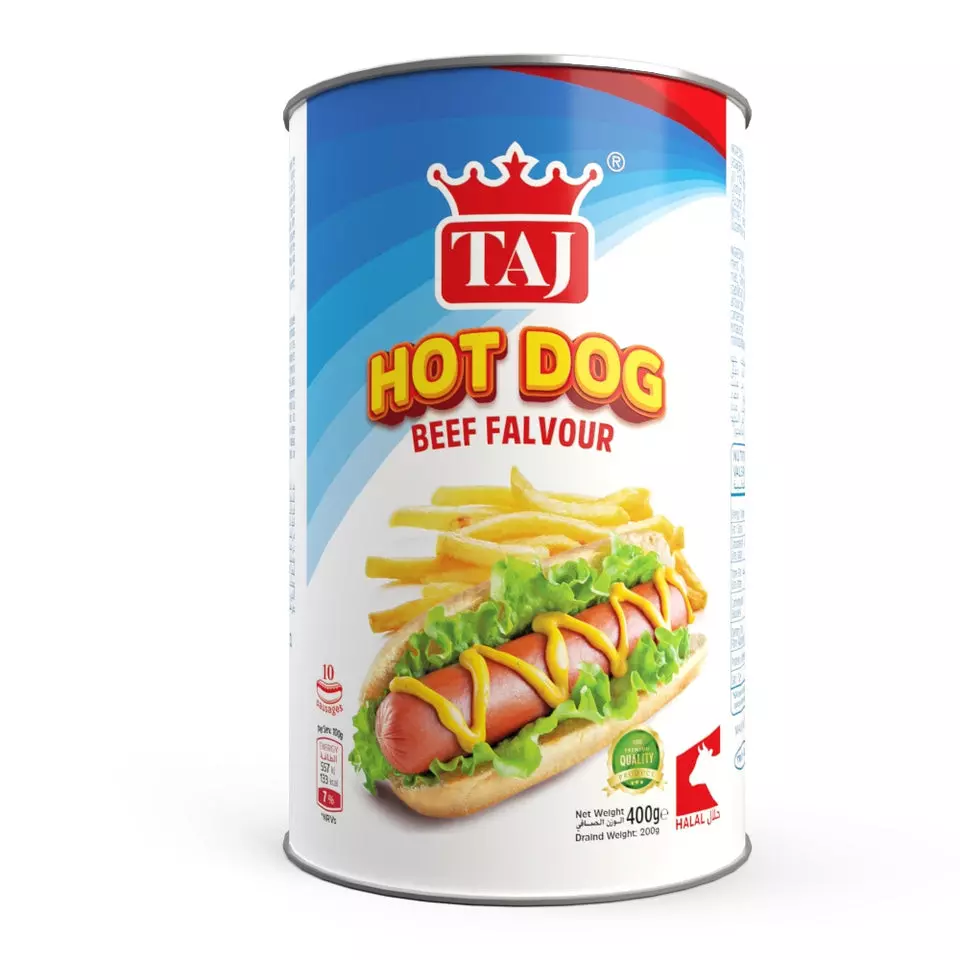 TAJ HOTDOG BEEF 400 G