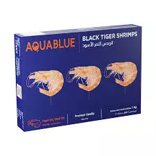 AQUA BLUE BLACK TIGER SHRIMP 4/6 1KG