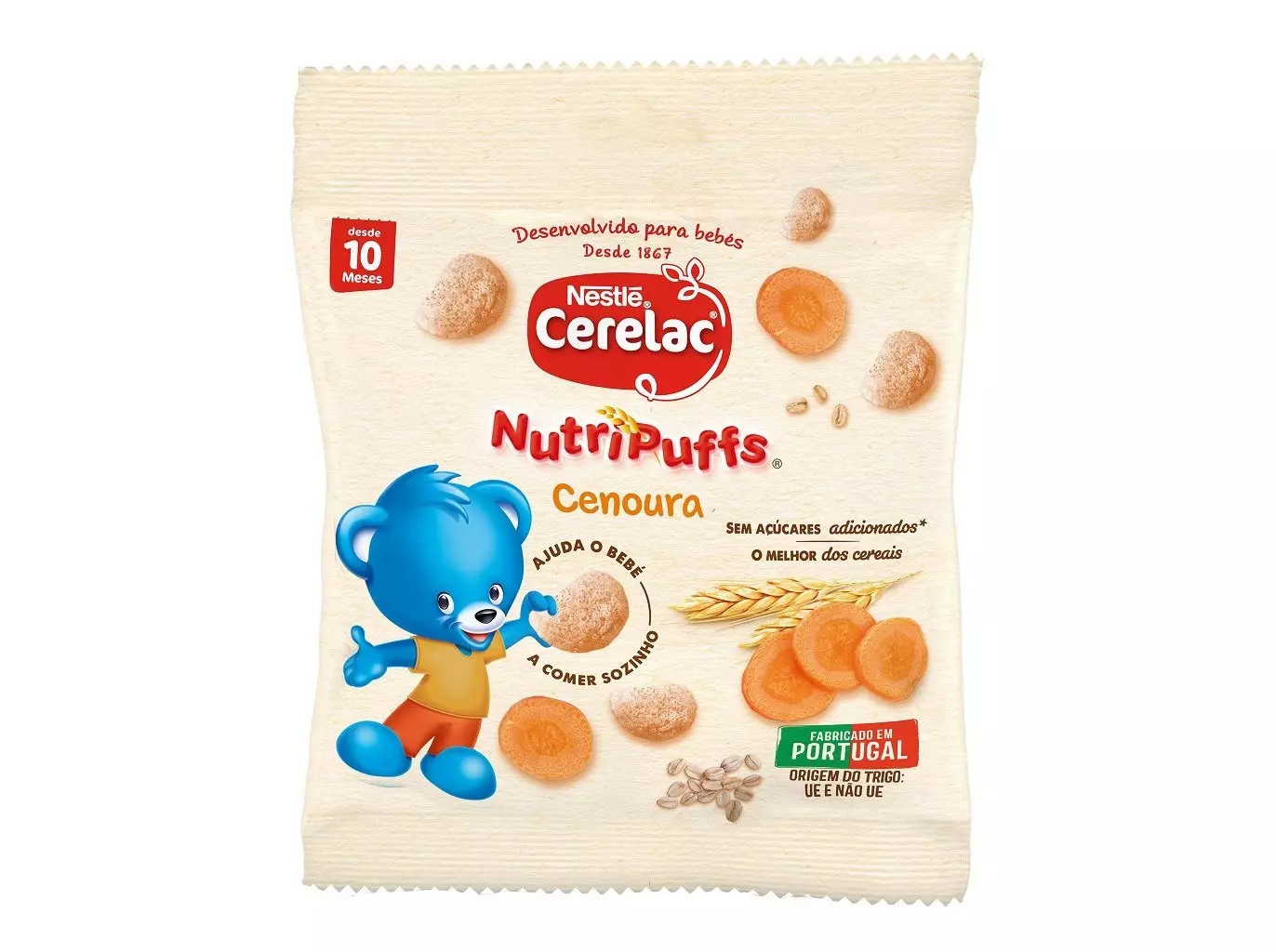 NESTLE CERELAC NUTRIPUFFS PEACH 7 G