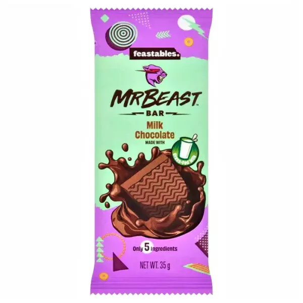 MR BEAST MILK CHOCOLATE BAR 35 G