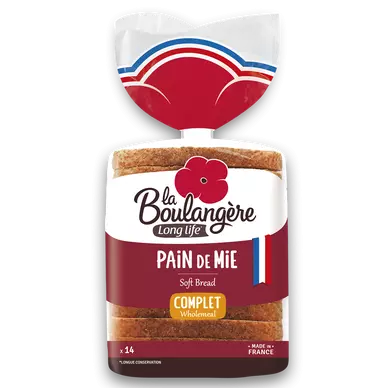 LA BOULANGERE PAIN DE MIE COMPLET 550G