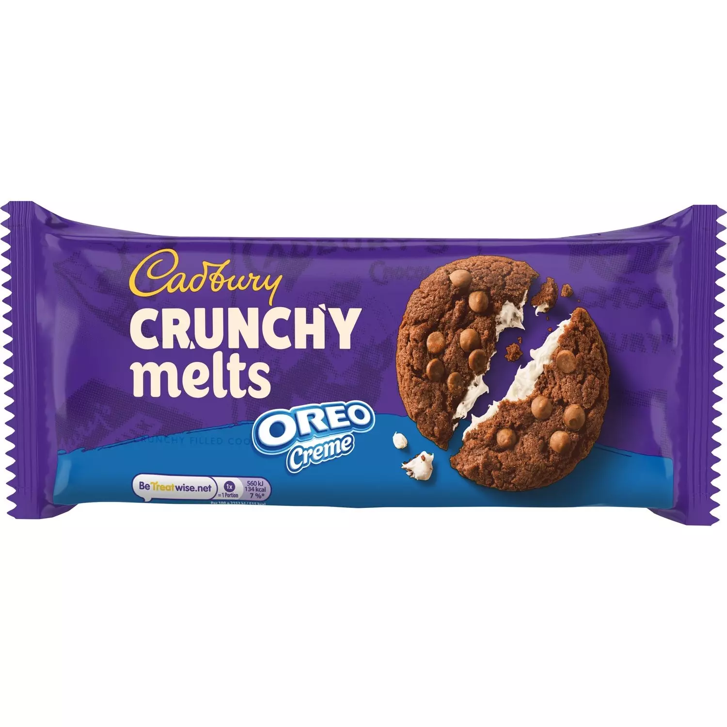 CADBURY CRUNCHY MELTS OREO 156 G