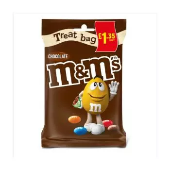 M&MS MILK CHOCOLATE TREAT BAG 82 G