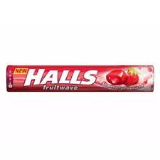 HALLS FRUIT WAVE STRAWBERRY 45 G