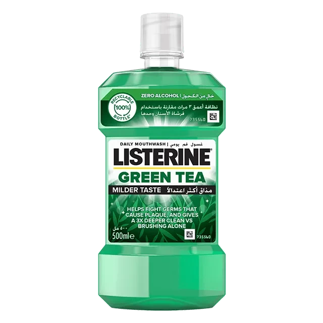 LISTERINE GREEN TEA 500ML