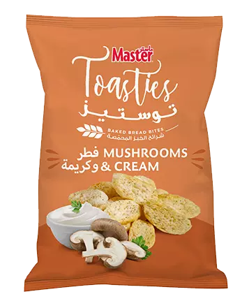 ماستر  توستيز فطر وكريمة 32غ  