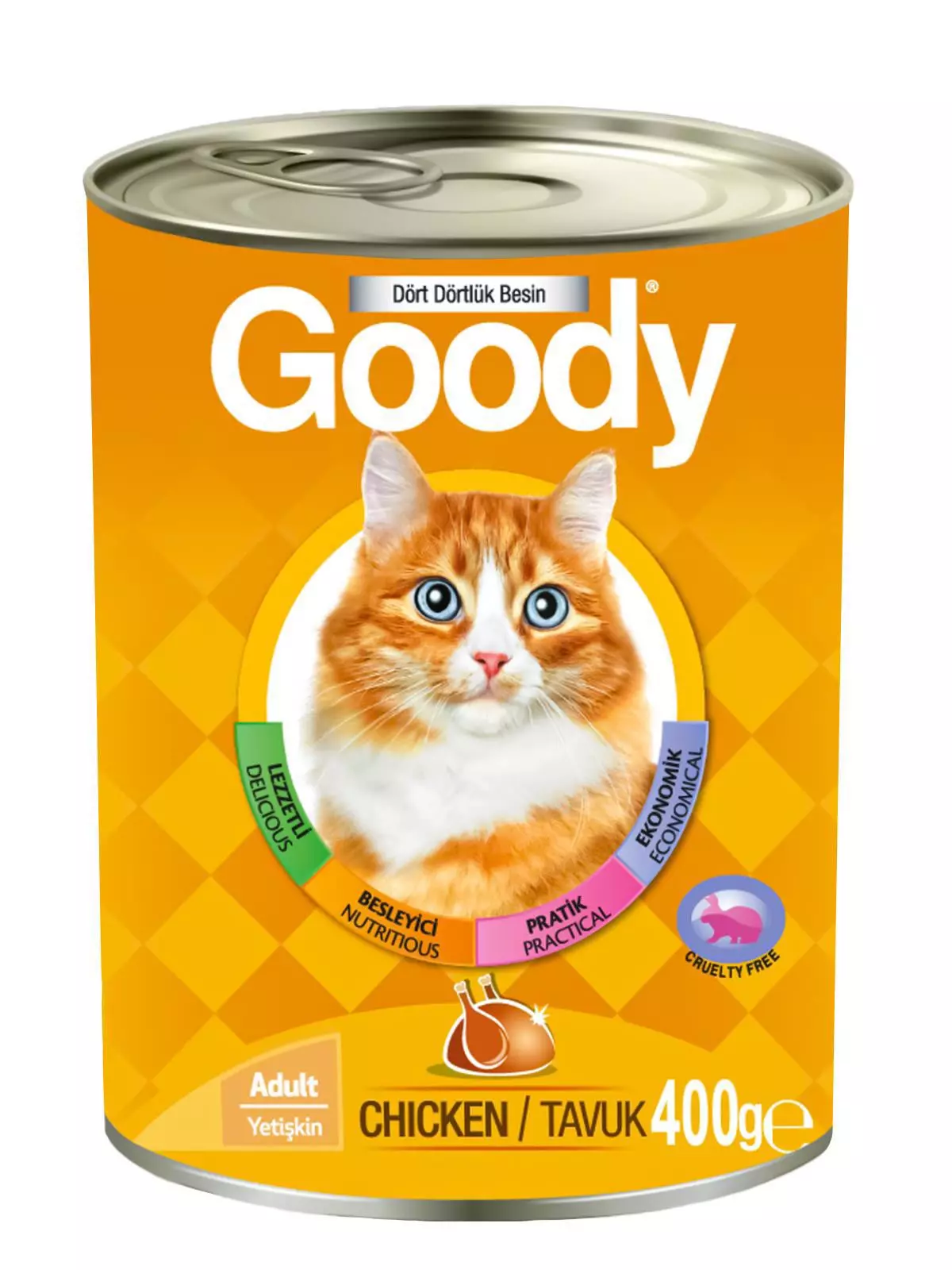 GOODY CAT CHICKEN 415G  