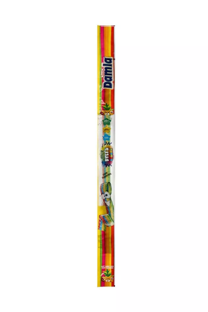 DAMLA SOUR BELTS RAINBOW 15G  