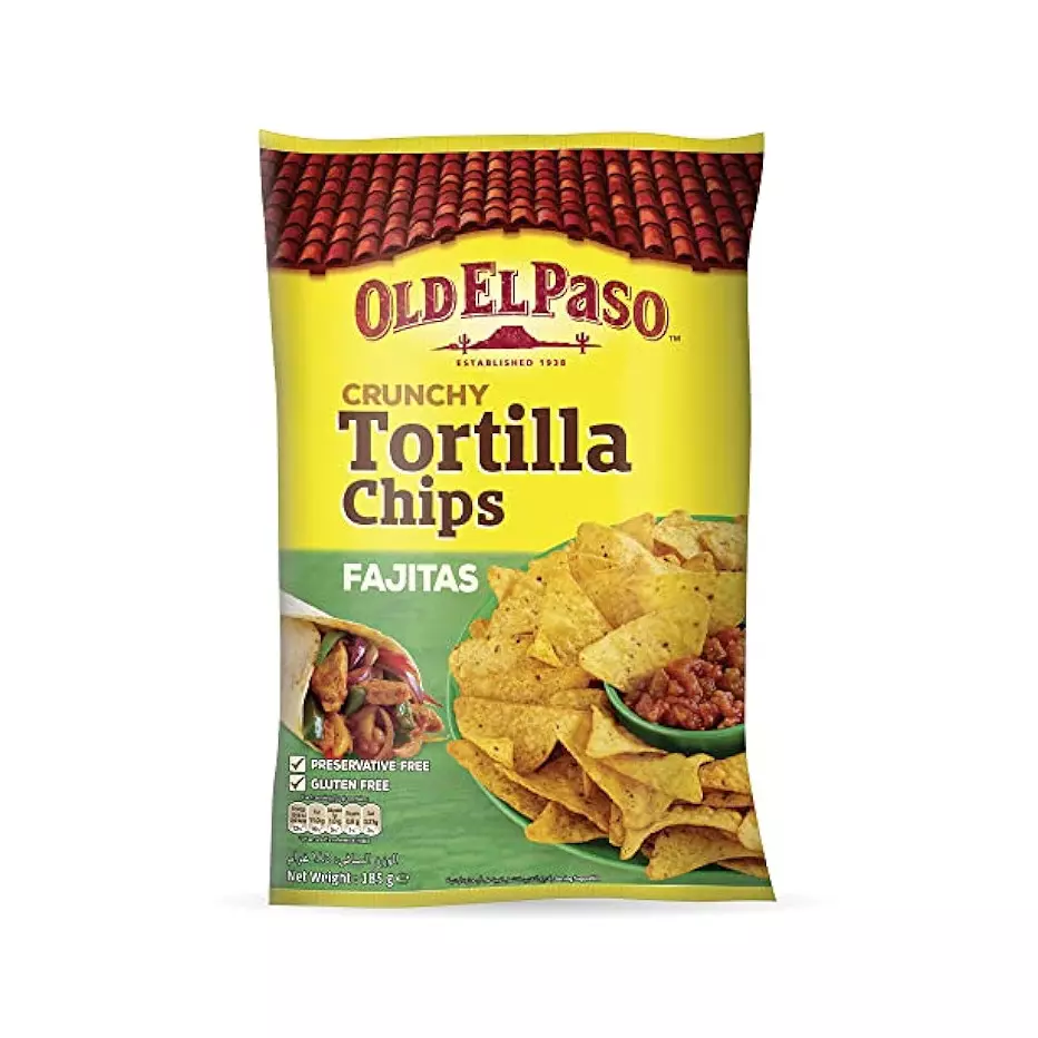 OLD EL PASO TORTILLA NACHIPS FAJITA 185G