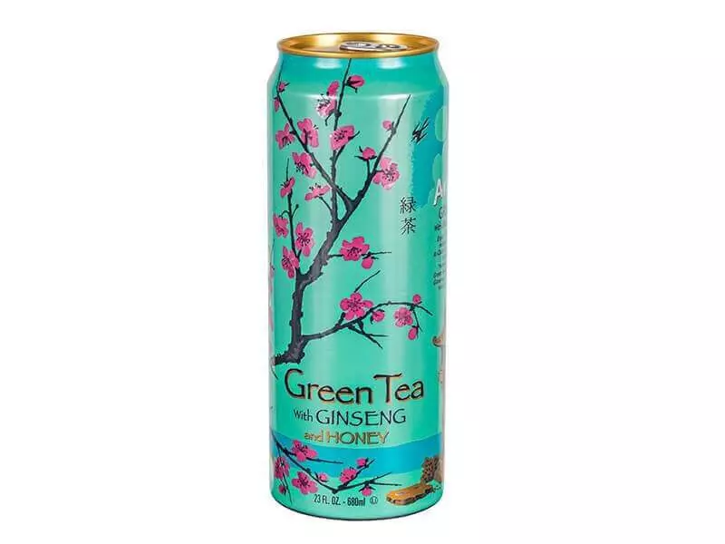 ARIZONA GREEN TEA WITH GINSENG AND HONEY 650 ML