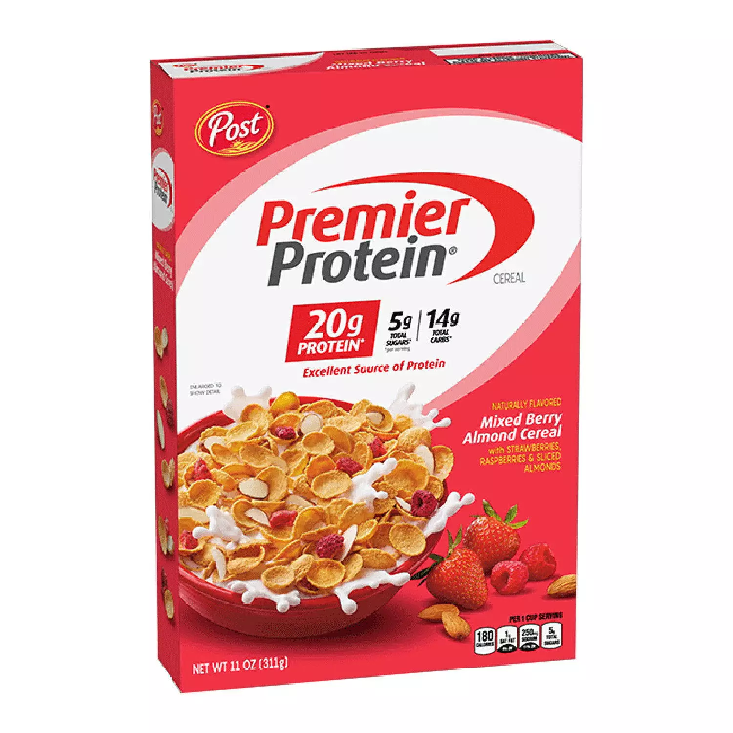 POST PREMIER PROTEIN MIX BERRY CEREAL 255 G