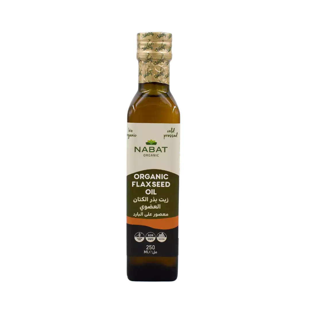 NABAT ORGANIC FLAXSEED OIL 250 ML