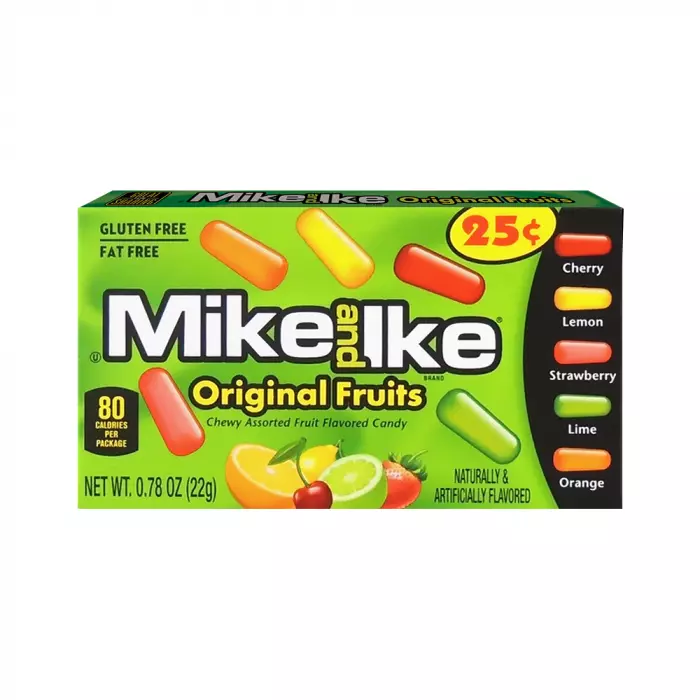 MIKE&LIKE ORIGINAL FRUITS GUM GF 22G
