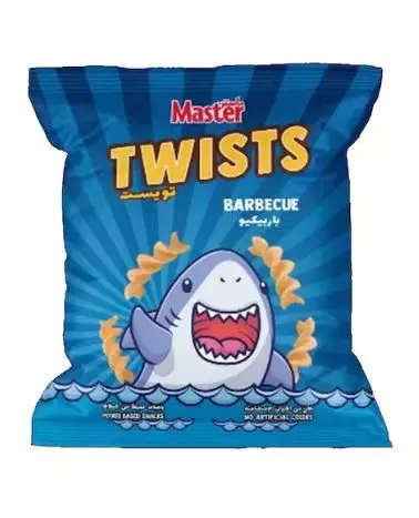 MASTER TWISTS BARBECUE 60 G