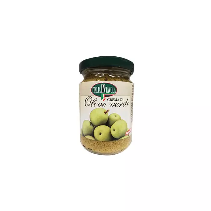 FIORENTINI GREEN OLIVE SAUCE JAR 130G 