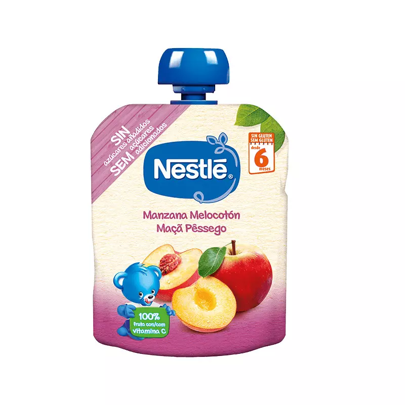 NESTLE FRUITS APPLE & PEACH 90 G