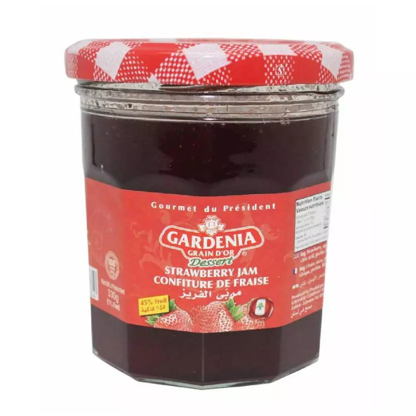 GARDENIA GRAIN DOR STRAWBERRY JAM 330 G