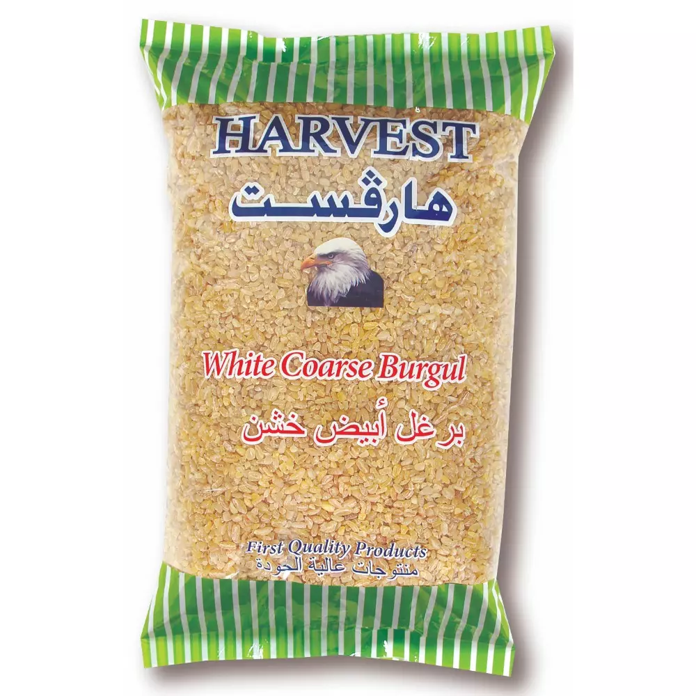 هارفست برغل خشن  ابيض 1ك 