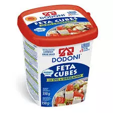 DODONI FETA CUBES 350G